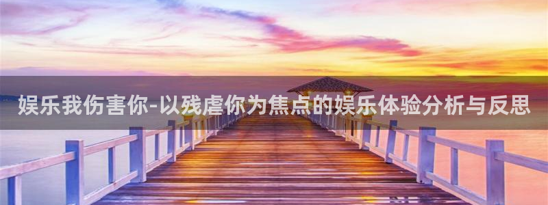 诚达永盈：娱乐我伤害你-以残虐你为焦点的娱乐体验分析与反思
